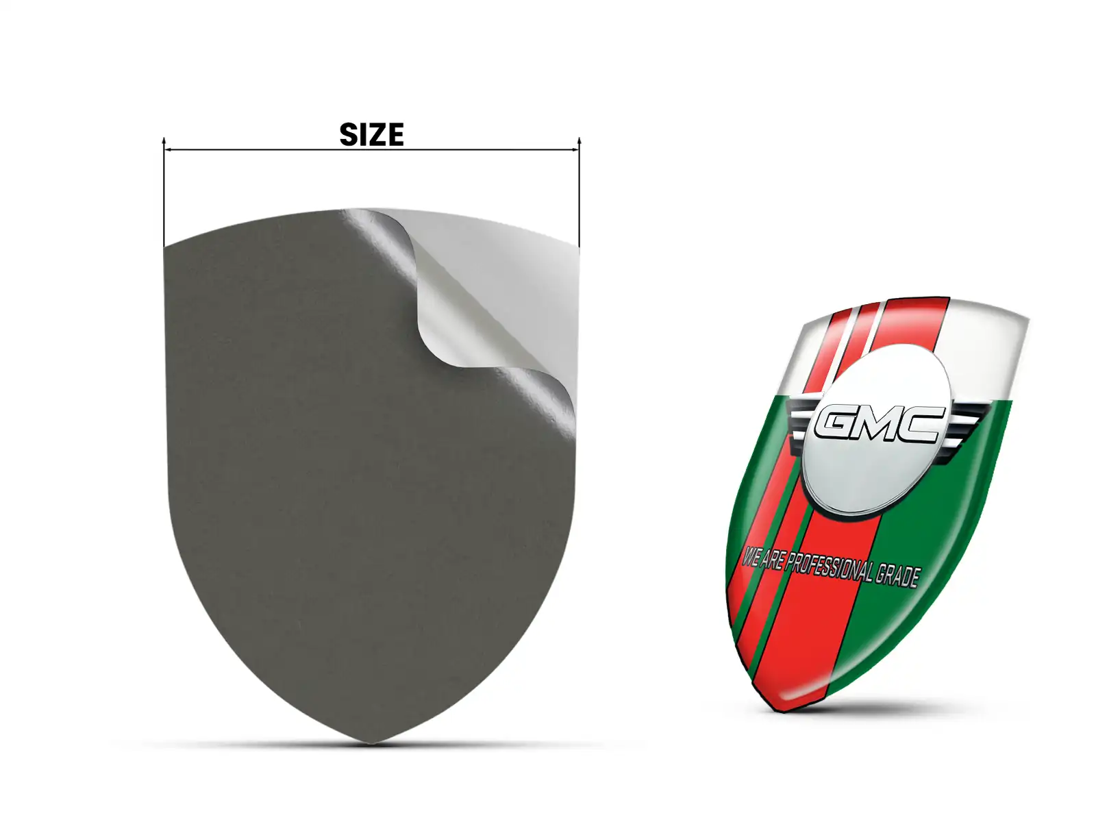GMC Logo Silicona Auto Máximo Duradero Estilo Pro Rendimiento